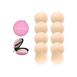 QUXIANG 5 Pairs Pasties Women Nipple Covers Reusable